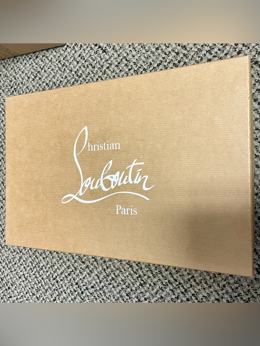 NWT Louboutin empty shoe boxes
